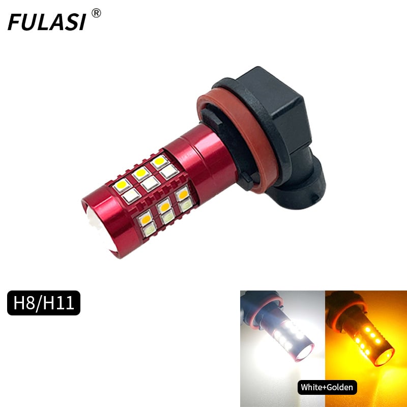 LED φανάρι ομίχλης, μοντέλα 9005/9006/H8/H11, 10W, 12V, 800 lm, αλουμινένιο περίβλημα