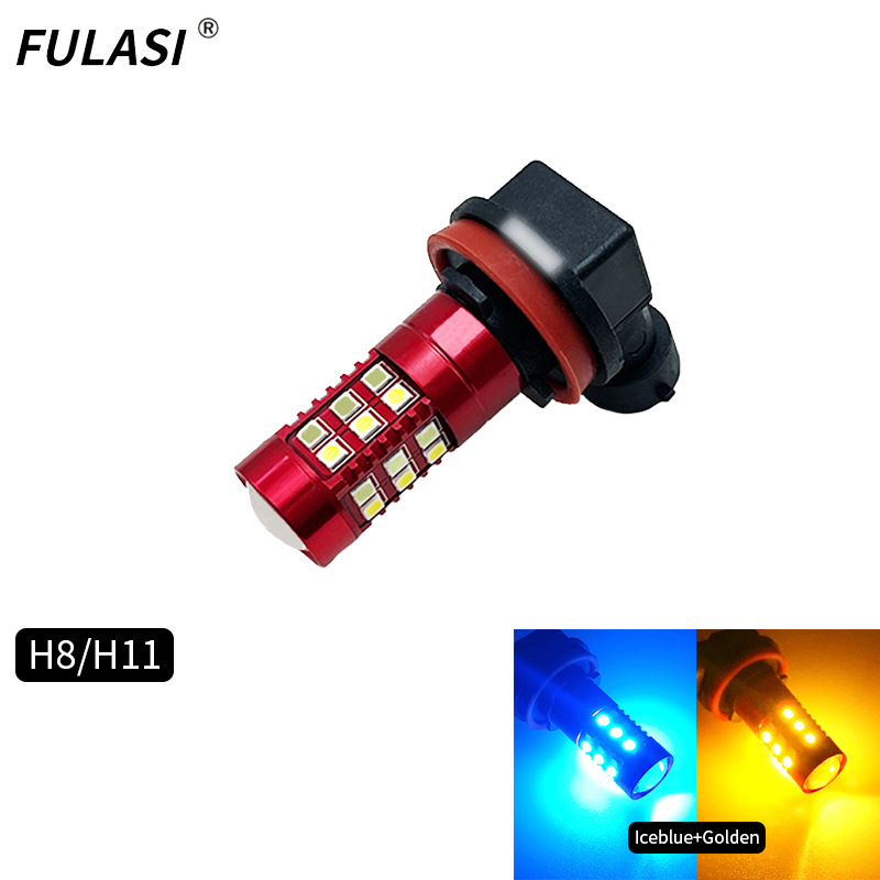 LED φανάρι ομίχλης, μοντέλα 9005/9006/H8/H11, 10W, 12V, 800 lm, αλουμινένιο περίβλημα