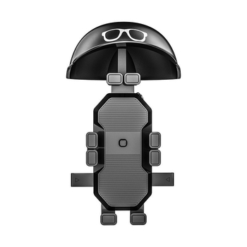 Mingchezhibao motociklo telefono laikiklis su gravitacijos laikikliu ant vairo – bendras suderinamumas, be įkrovimo