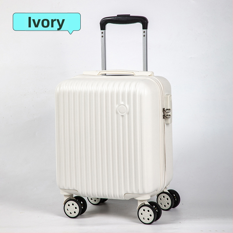 Omanfi 14-tolline käsipagas, ABS+PC, 2,3 kg, universaalsed rattad, tõmblukuga avamine, tavaline kombinatsioonlukk