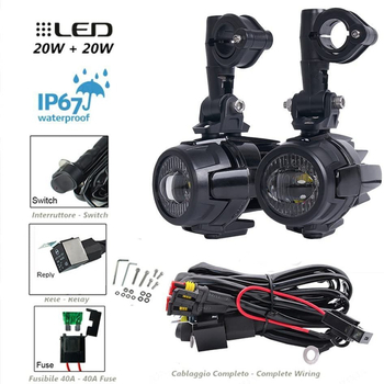 Μοτοσικλετών LED φώτα ομίχλης — χυτό αλουμίνιο; μάρκα Quguang; μοντέλο Fd-ebhhbh069; διάρκεια ζωής 2 έτη