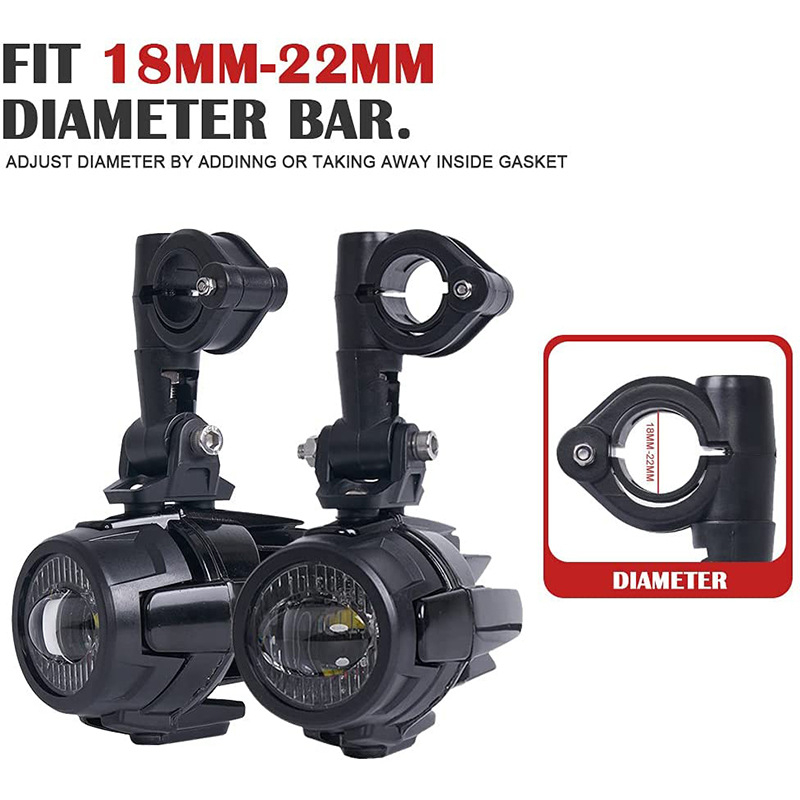 Μοτοσικλετών LED φώτα ομίχλης — χυτό αλουμίνιο; μάρκα Quguang; μοντέλο Fd-ebhhbh069; διάρκεια ζωής 2 έτη