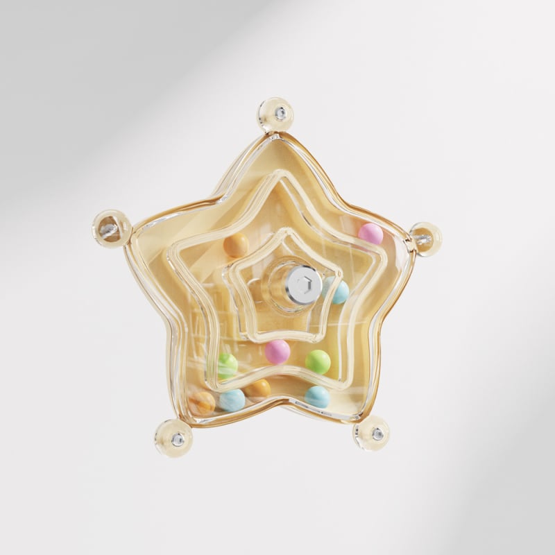 Εκπαιδευτικό παζλ-παιχνίδι για παπαγάκια με περιστρεφόμενος δίσκος, πλαστικό, μάρκα Demon pet, για πουλιά