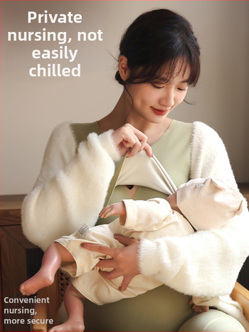 Nėščiosioms skirtas šiluminis apatinių komplektas su fliso pamušalu, marškinėliai su ilgomis rankovėmis ir kelnės, žindymo prieiga, poliesterio su spandekso mišinyje, žiema 2023