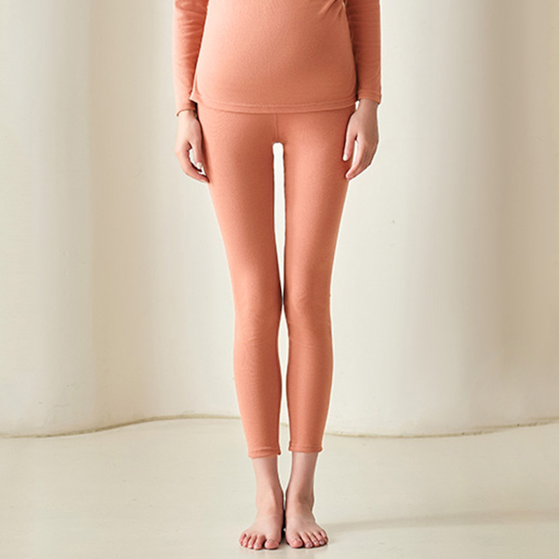 Motinystės terminis komplektas rudenį–žiemai su maitinančio atidarymu, ilgos rankovės, poliester/spandex 90–95%, japonų-korejiečių laisvalaikio stilius