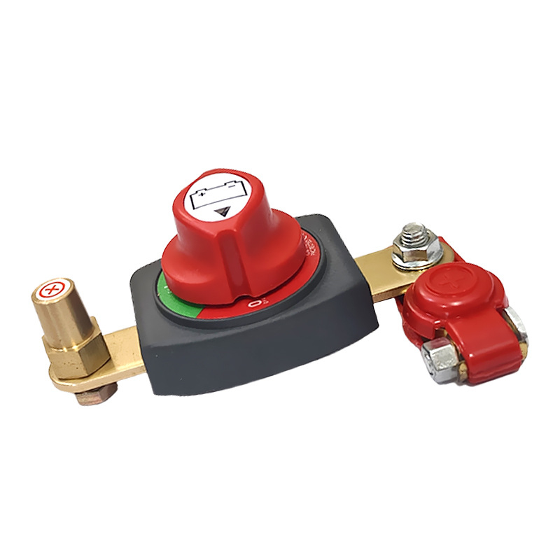 A71009 Neigiamu poliumi veikiantis baterijos išjungimo jungiklis automobilių ir laivų baterijoms, didelė srovė