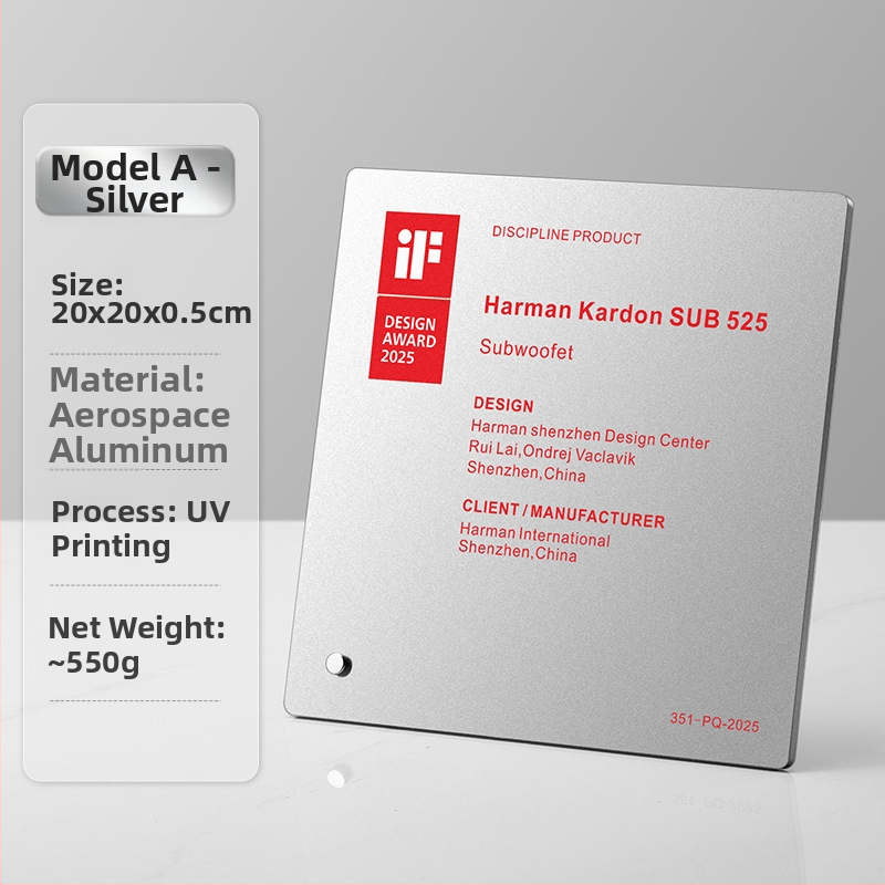 Liikmete medal alumiiniumsulamist — kohandatav logo, logotüübi printimine saadaval