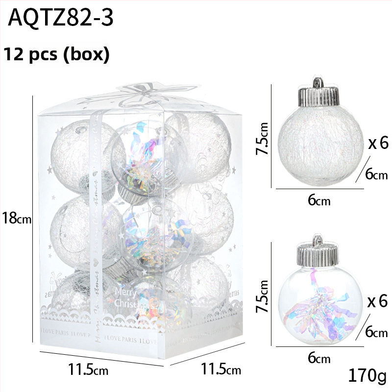 Jõulupallide komplekt – plastist kaunistused, Soome bränd, stiilid: Korea versioon, Äri, Kaasaegne Minimalism, Kaasaegne Kunst, Kerge Luksus, Jõuludeks