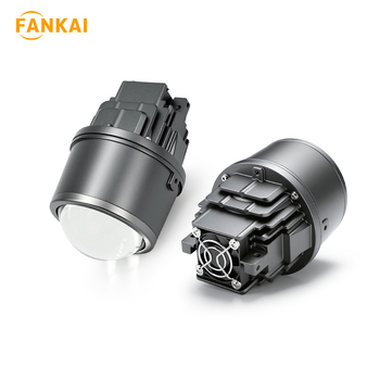 LED фар за мъгла X2, 65W, 12V, 12000 lm, 6+1 чип, триецветен LED (3000K/4500K/6000K) с леща за мъгла