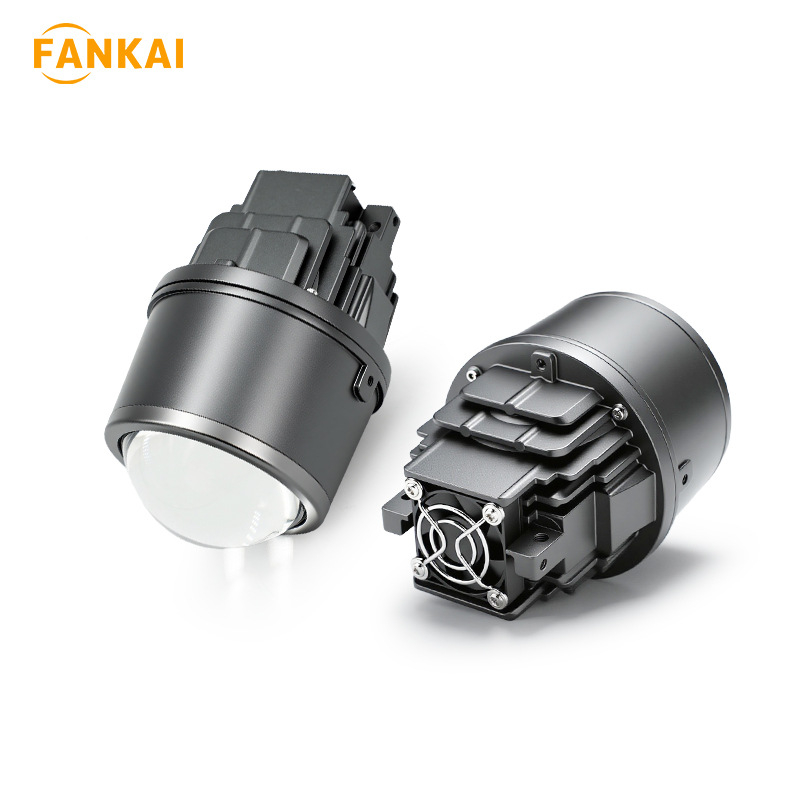 LED φανάρι ομίχλης X2, 65W, 12V, 12000 lm, 6+1 τσιπ, Τριχρωμο LED (3000K/4500K/6000K) με φακό ομίχλης