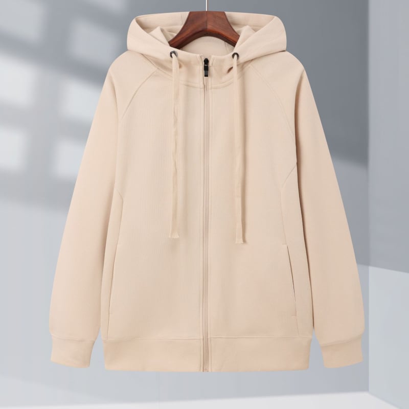 Puuvillane kapuutsiga pushoodie logoga, vaba lõige, küljetaskud