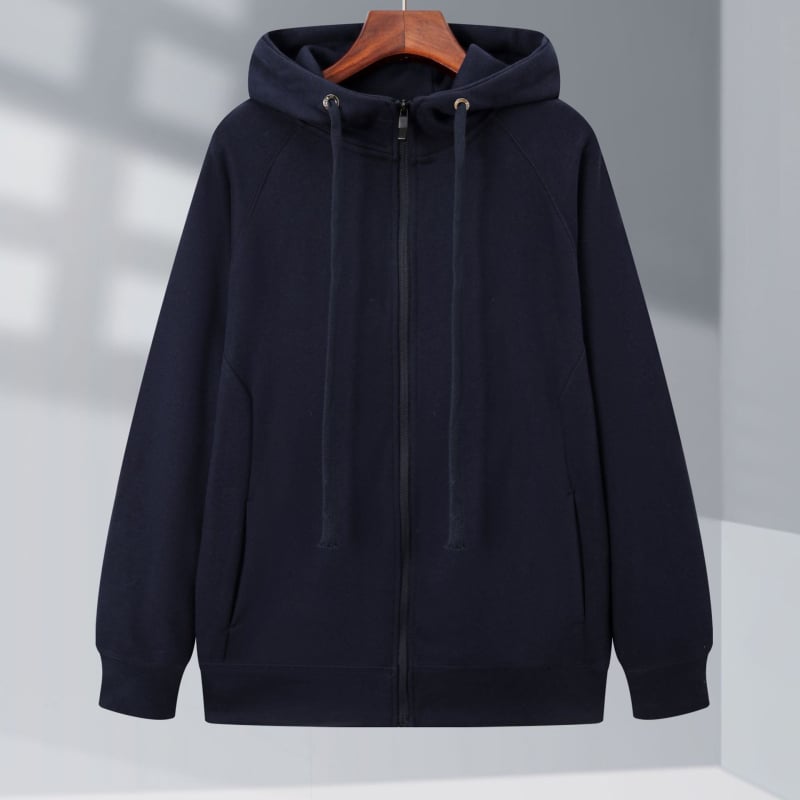 Puuvillane kapuutsiga pushoodie logoga, vaba lõige, küljetaskud