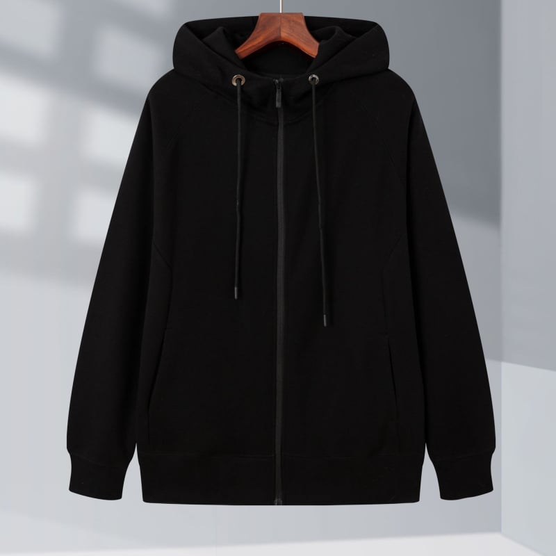 Puuvillane kapuutsiga pushoodie logoga, vaba lõige, küljetaskud