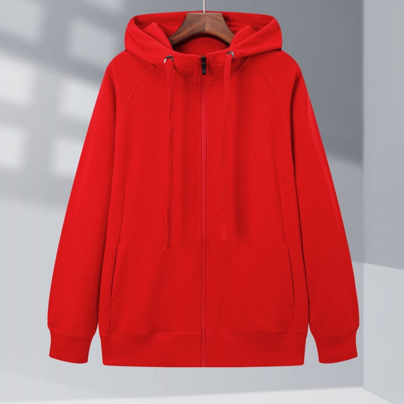 Puuvillane kapuutsiga pushoodie logoga, vaba lõige, küljetaskud