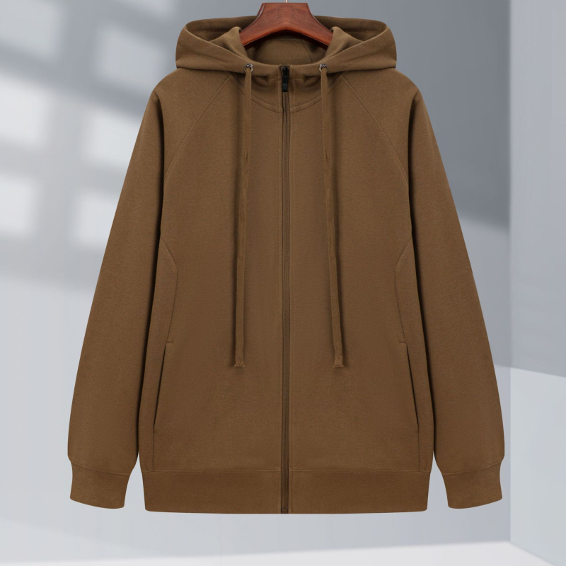 Puuvillane kapuutsiga pushoodie logoga, vaba lõige, küljetaskud