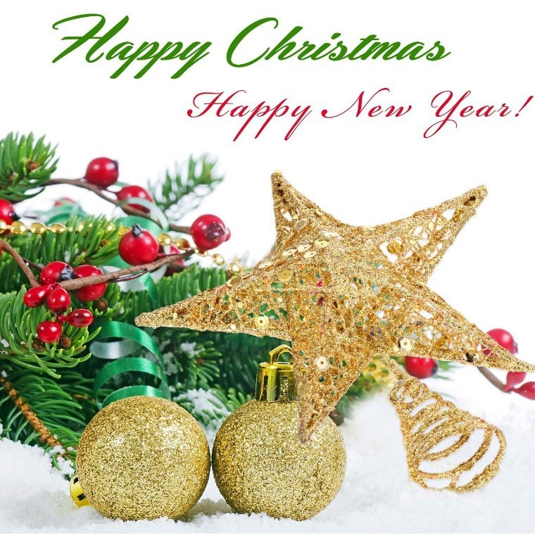 Pakabukas Kalėdų eglės viršūnei – blizgi plastikinė penkiakampė žvaigždė, šiuolaikinis minimalistinis stilius, medžiagos: plastikas ir geležis