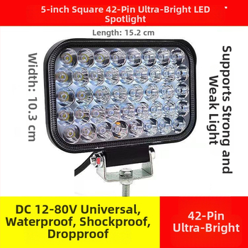 LED valgusprojektor kaubikutele ja tõstukitele – tööks 12–80V, 20–120W, IP68 alumiiniumkorpus, kõrge heledusega, tööiga üle 50 000 tunni