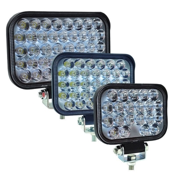LED прожектор за камиони и мотокари — работи на 12–80V, 20–120W, IP68, алуминиев корпус, живот над 50 000 ч