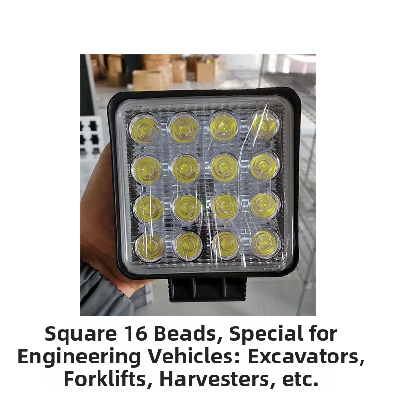 LED valgusprojektor kaubikutele ja tõstukitele – tööks 12–80V, 20–120W, IP68 alumiiniumkorpus, kõrge heledusega, tööiga üle 50 000 tunni