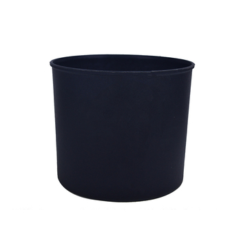 Πλαστική γλάστρα, επιδαπέδια, σκανδιναβικό στυλ, χειροποίητη, απομίμηση σχεδίου