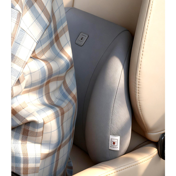 Autó lombámasztó párna memóriahabbal, légáteresztő hátsó rész, univerzális illeszkedés