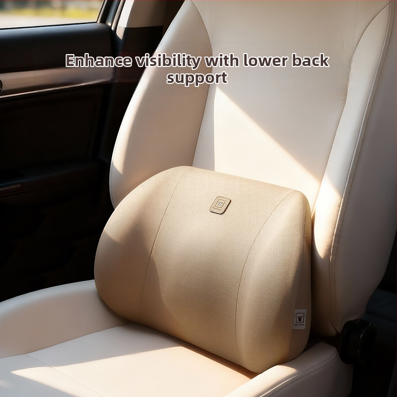 Automobilio juosmens atrama pagalvė su atminties puta, kvėpuojanti nugaros dalis, universalus derinys