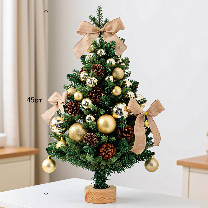 Stalo Kalėdų eglutės dekoras - PVC, rankų darbas DIY, INS stilius, prekinis ženklas Happy Jiangyue