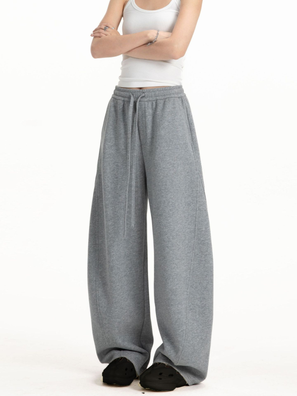 CATTEE Unisex Preppy stila taisnas bikses, brīvas piegrieznes, viduklis vidējā augstumā, rāvējslēdzējs, darba un ikdienas stils, pavasaris un rudens