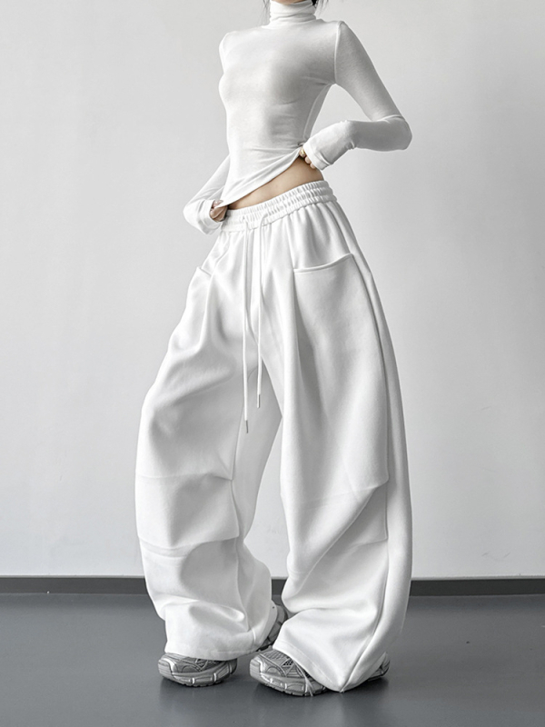 Naiste denim laiad püksid kõrge vöökoht, linnaline igapäevane stiil, paksenenud materjal, talv 2025