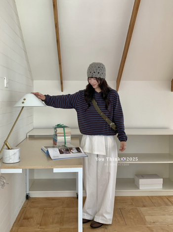 Ženske patchwork široke hlače, svakodnevni stil, visok struk, pamuk 95%+