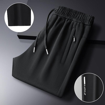 Vīriešu ikdienas taisnas bikses ar četrvirzienu elastību, rāvējslēdzējs, vairāk kabatas, vidukļa elastīgā josta