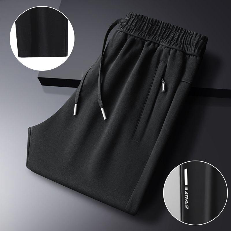 Vīriešu ikdienas taisnas bikses ar četrvirzienu elastību, rāvējslēdzējs, vairāk kabatas, vidukļa elastīgā josta