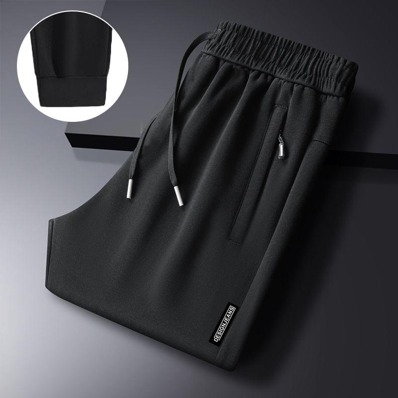 Vīriešu ikdienas taisnas bikses ar četrvirzienu elastību, rāvējslēdzējs, vairāk kabatas, vidukļa elastīgā josta