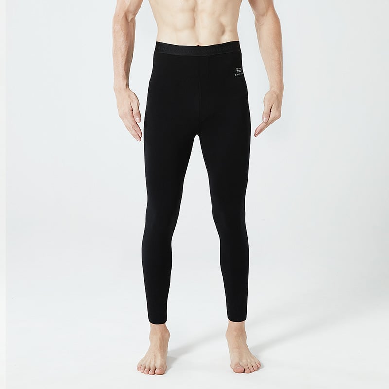 Vyriškos šilumos kelnes su dvipuse šlifuojama, elastingos, vieno sluoksnio, 80–90% poliesterio, tankis 201–250 g/m²