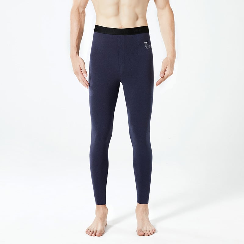 Vyriškos šilumos kelnes su dvipuse šlifuojama, elastingos, vieno sluoksnio, 80–90% poliesterio, tankis 201–250 g/m²