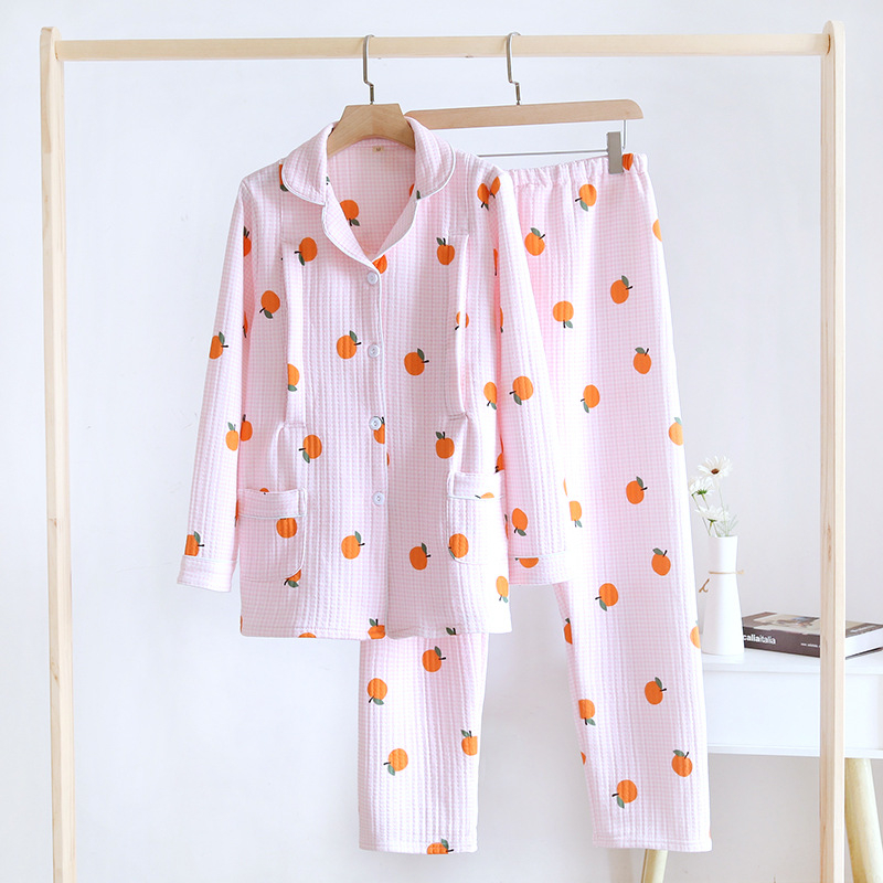 Nėščiųjų ir žindymo pižamų komplektas – stora medvilnė, rudens–žiema, ilgomis rankovėmis, žindymo angos, pižamų kelnės