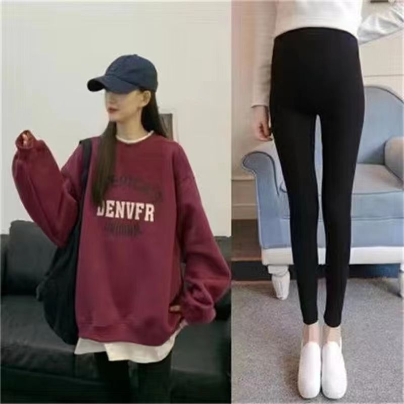 Dream Anchor Viršutinio kostiumo rinkinys su raidžių raštu, ilgos rankovės, medvilnė, 30% medvilnė, japoniško-koreietiško laisvo stiliaus