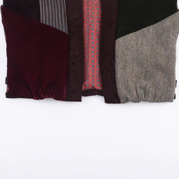 Γυναικείο γιλέκο από βελούδο και βαμβάκι με γέμισμα πολυεστέρα, V-λαιμός, φερμουάρ, κοντό μήκος, street style