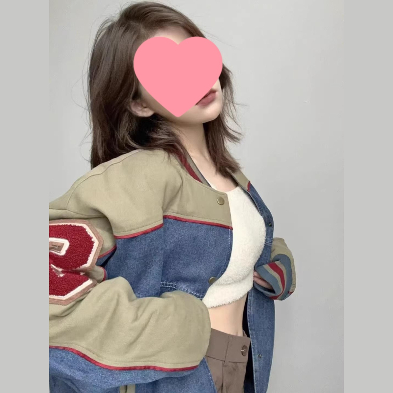 Dámska baseballová bunda – A-tvar, bez rukávov, golier baseball, polyester s obsahom spandexu