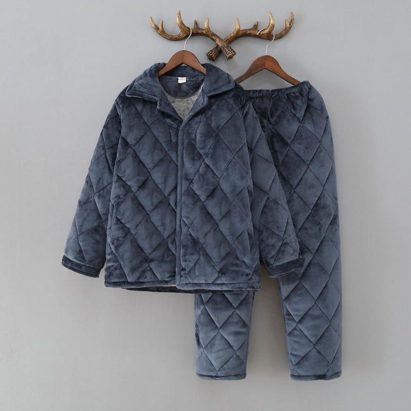 Muška zimska Corduroy jakna s kapuljom, punjenje od pamuka, podstava od lana, zatvaranje jednim redom gumba