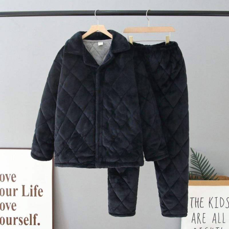 Muška zimska Corduroy jakna s kapuljom, punjenje od pamuka, podstava od lana, zatvaranje jednim redom gumba