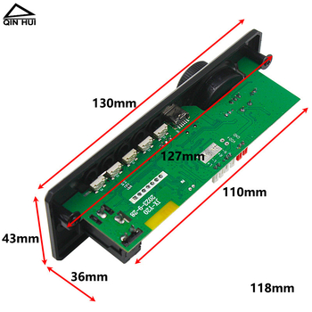 JX-Y20 turi įmontuotą stiprintuvą, mikrofoną, 2 * 3 W „Bluetooth“ dekodavimo plokštę, spalvotą ekraną, įrašymą be nuostolių ir skambučių įrašymą bei 5 V „Bluetooth“ pagrindinę plokštę.