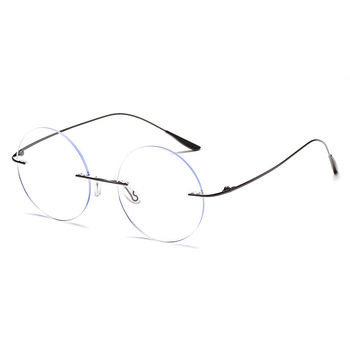 Pieejamas arī stilīgas, īpaši vieglas brilles bez rāmjiem bez receptes lēcām, kas izgatavotas no atmiņas putām, apaļa rāmja, universālas, vienkāršas un modernas, unisex stila, recepšu lēcu ietvari.