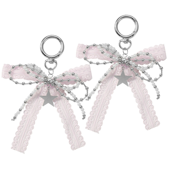 DIY batų dekoracija - imitaciniai perlo karoliukai, tinklinis kaspinas, žvaigždutės ir širdies akcentai, tinkama sportiniams batams, botoms ir kasdienėms avalynei (visoms sezonoms)