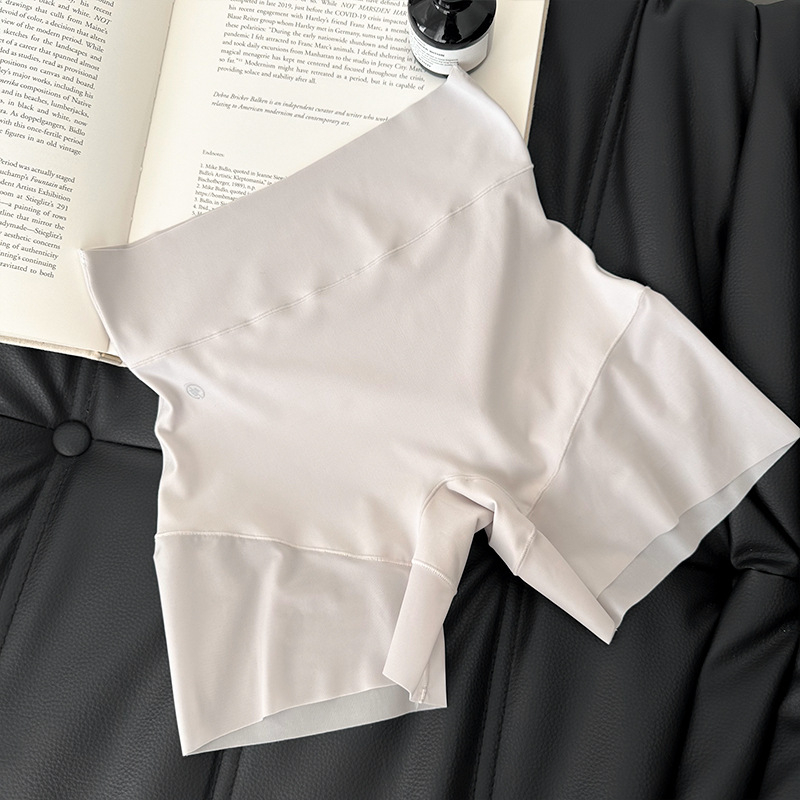 Moterų saugos kelnaitės su aukštu juosmeniu, pilvo kontrole ir klubų pakėlimas, nailoninės megztos medžiagos