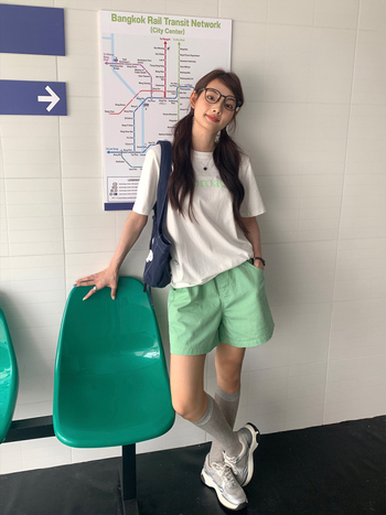 Moteriški kasdieniniai medvilniniai kelnės, korėjietiško stiliaus platėjančios, aukštas juosmuo, laisvas kirpimas