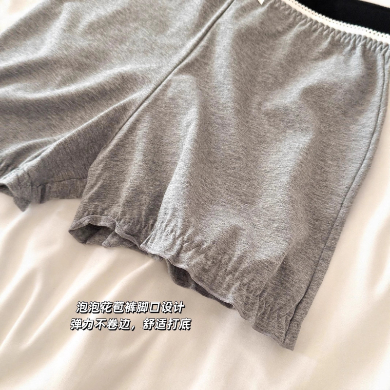 Γυναικείες ασφαλείς σορτς κατά τη διάφανη εμφάνιση, υψηλή μέση, κύριο ύφασμα 100% βαμβάκι, επένδυση στην περιοχή του genital 100% βαμβάκι, μονόχρωμο