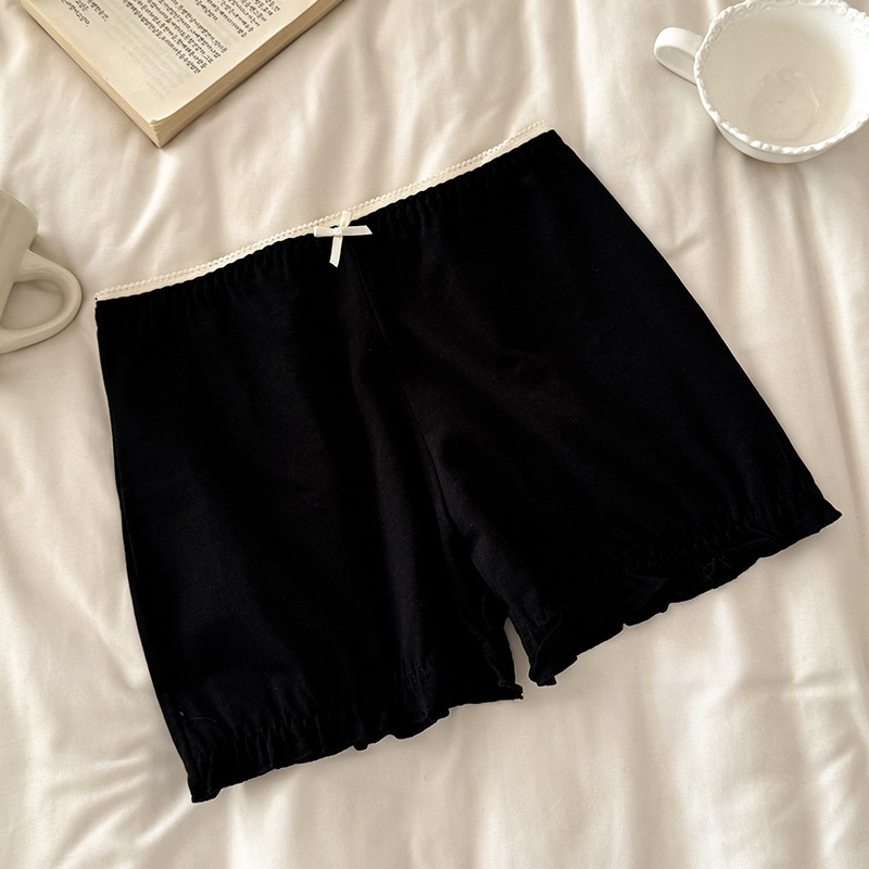 Γυναικείες ασφαλείς σορτς κατά τη διάφανη εμφάνιση, υψηλή μέση, κύριο ύφασμα 100% βαμβάκι, επένδυση στην περιοχή του genital 100% βαμβάκι, μονόχρωμο