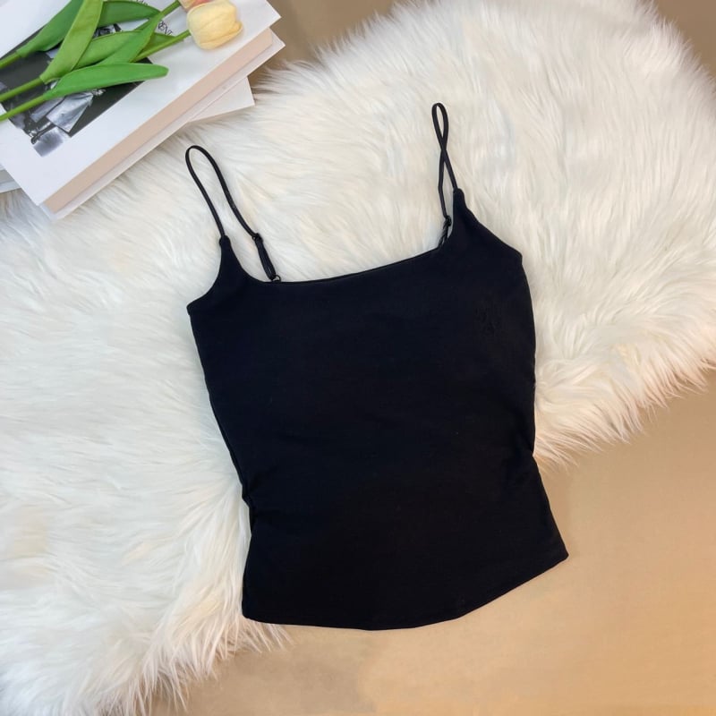 Moteriška cami viršutinė dalis, petelių stiliaus, siaura kirpimo linija, trumpas siluetas, viskozės–poliesterio mišinys