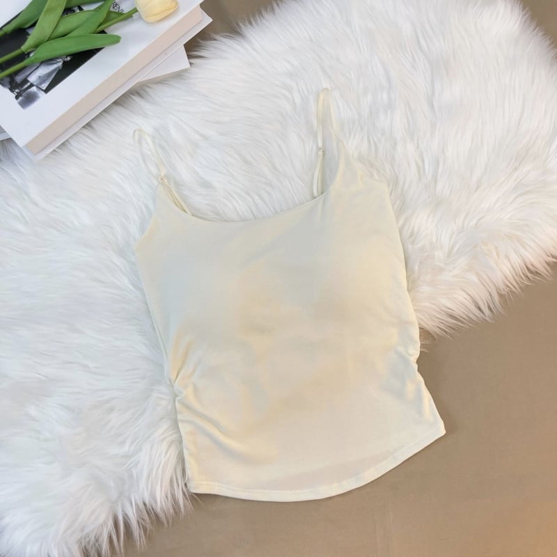 Moteriška cami viršutinė dalis, petelių stiliaus, siaura kirpimo linija, trumpas siluetas, viskozės–poliesterio mišinys